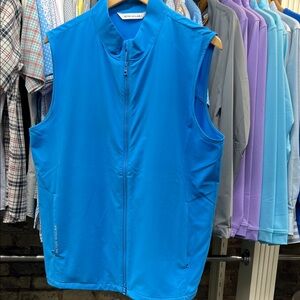 Peter Millar Vibrant Blue Sleeveless Vest